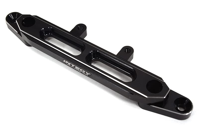 Integy C32549BLACK Billet Machined Front Upper Chassis Brace for Axial SCX6
