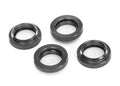 Traxxas 7767-GRAY Shock GTX Spring Retainers, Gray