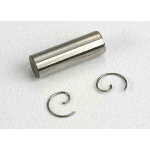Traxxas 5231 Wrist Pin & Clips (2): TRX 2.5