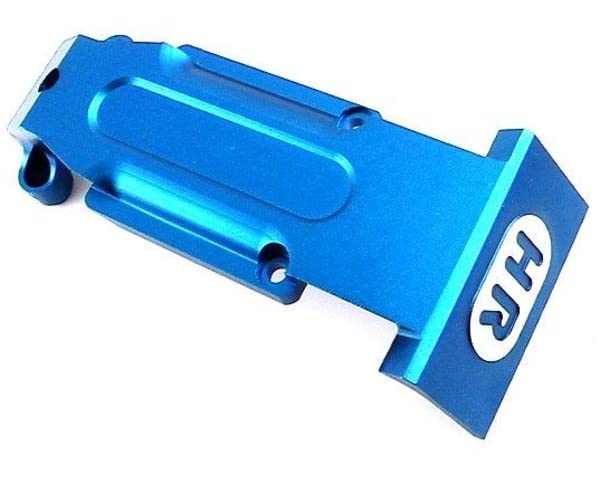 Hot Racing RVO331R06 Blue Aluminum Rear Skid Plate
