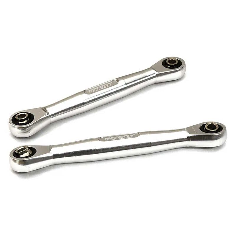 Integy C32963SILVER Billet Machined Steering Servo Links for Losi 1/5 DBXL-E 2.0