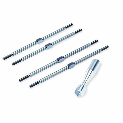 Traxxas 2338X 2338-X Titanium Turnbuckles (2) 94mm: T-Maxx/E-Maxx