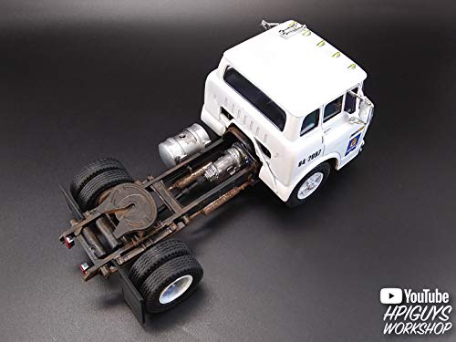 AMT 1221 1/25 Ford C600 Hostess Truck with Trailer Model Kit