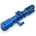 MicroHeli MHE-TX6142B CNC Tail Rotor w/ Thrust Bearings, Blue: T-Rex 600