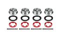 Carisma 15875 1.9" Alloy Beadlock Wheel Set (4): SCA-1E