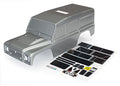 Traxxas 8011X Graphite Silver Painted Land Rover Defender +Decals: 1/10 TRX-4