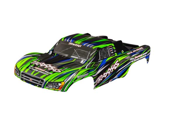 Traxxas 6941-GRN Body, Green: Slash 4x4, Slash VXL & Slash 2WD