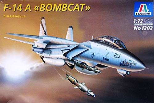 Italeri 1/72 F-14A Bombcat Fighter Model Kit Sealed 1202