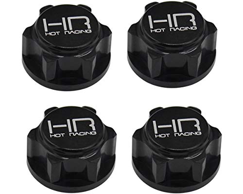 Hot Racing ERVT10C01 Aluminum 17mm Friction Dirt Shield Wheel Nuts E-revo 2.0