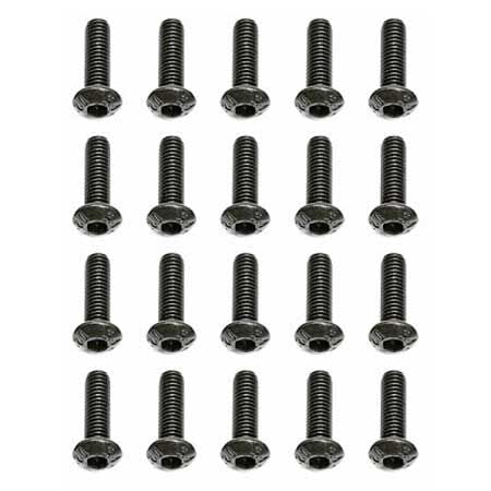 Team Associated 25211 Button Head Hex Screw M3x10mm (20)