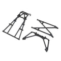 Team Losi LOS241056 Rear Cage & Hoop, Black: LMT Mega