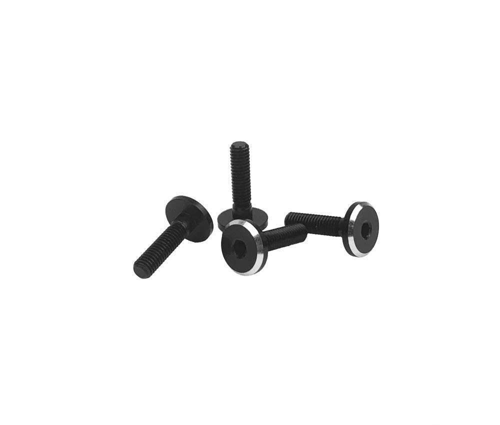 1UP Racing 80204 Servo Mounting Screws - 3mm Neck M3 x 10mm Thread (4)