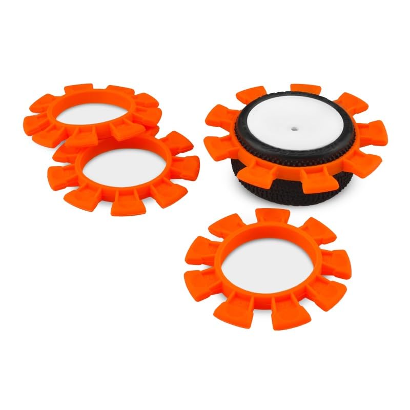 J Concepts 22126 Satellite Tire Gluing Rubber Bands - Orange