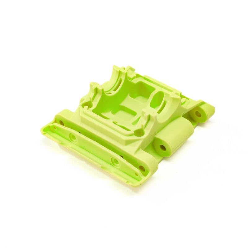 Arrma ARA320774 Rear Lower Skid/Gearbox Mount (1pc) - Fluoro Yel