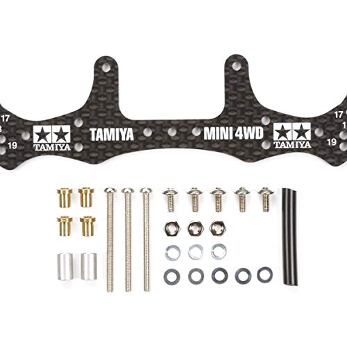 Tamiya 15499 HG Carbon Wide Rear Plate 1.5mm