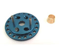 Hot Racing GTT100M06 Blue Light Vented Racing Flywheel