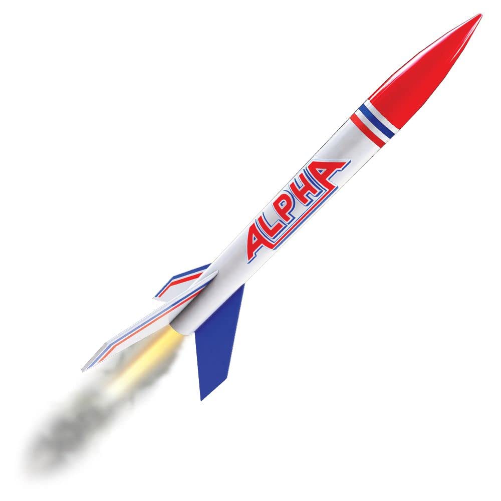Estes 1756 Alpha Rocket Skill-1 Bulk-Pack-of-12-Kits
