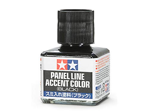 Tamiya 87131-FINAL Panel Line Accent Color 40ml, Black (Copy)