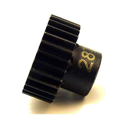 Hot Racing CSG1828 28t 48p Hardened Steel Pinion Gear 1/8  Bore