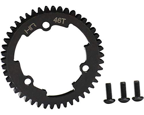 Hot Racing ERVT46M01 46t Mod 1 Steel Spur Gear E Revo 2 X-maxx Xo-1