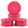 DE Racing SB4AFP Speedline Buggy Wheels for Associated B6.1 / Kyosho RB6 / Front / Pink (4 pcs)
