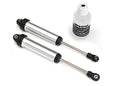 Traxxas 8451 Shocks, GTR 134mm, Silver Alum (Front, No Threads, Assembled) (2)