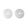Associated 91931 FT 13mm Shock Pistons, 2.5mm, 2x1.5