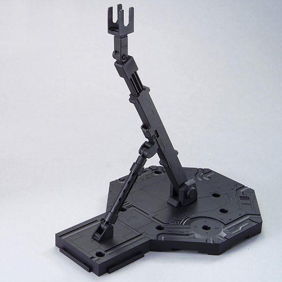 Bandai 2001142 Black Action Base 1 Display Stand for 1/100 Scale Models