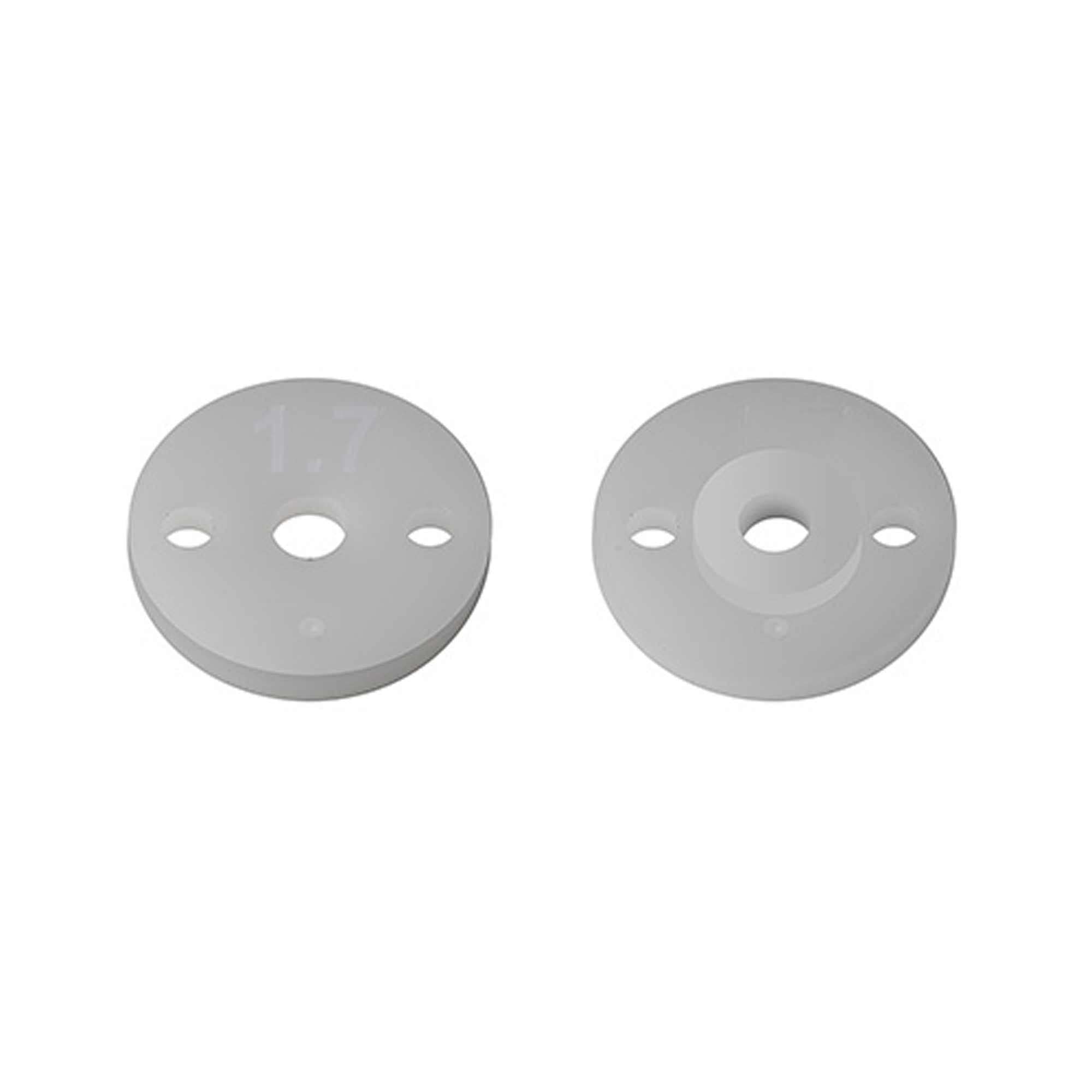Associated 91937 FT 13mm Shock Pistons, 2.0mm, 2x1.7