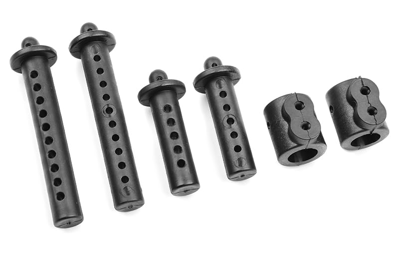 Corally 00180-693 Body Mount Adjustable  - Rear - Composite