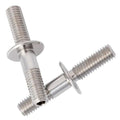 1UP Racing 700031 Pro Duty Titanium Screws, 1/10 Off-Road Lower Shock Mount, 2p