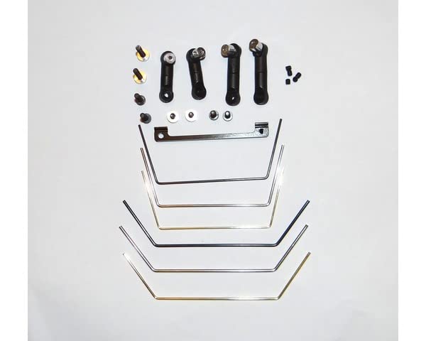 Hot Racing SCTT311 Front And Rear Sway Bar Kit