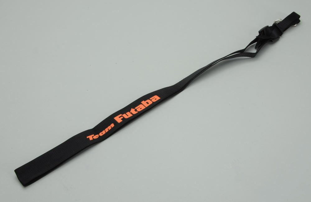 Futaba EBB1063 Team Futaba Strap, Black & Orange Neck Strap
