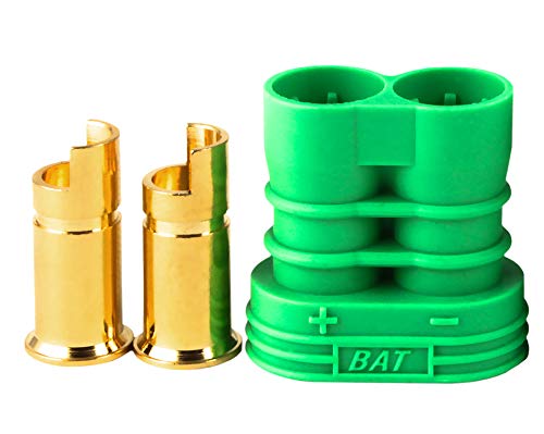 Castle Creations 011-0069-00 Polarized Bullet Conn Female, 6.5mm Set