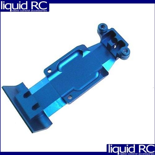 Hot Racing RVO331R06 Blue Aluminum Rear Skid Plate