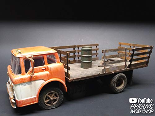 AMT 1147 1/25 Ford C600 Stake Bed w/ Coca-Cola Machine Model Kit