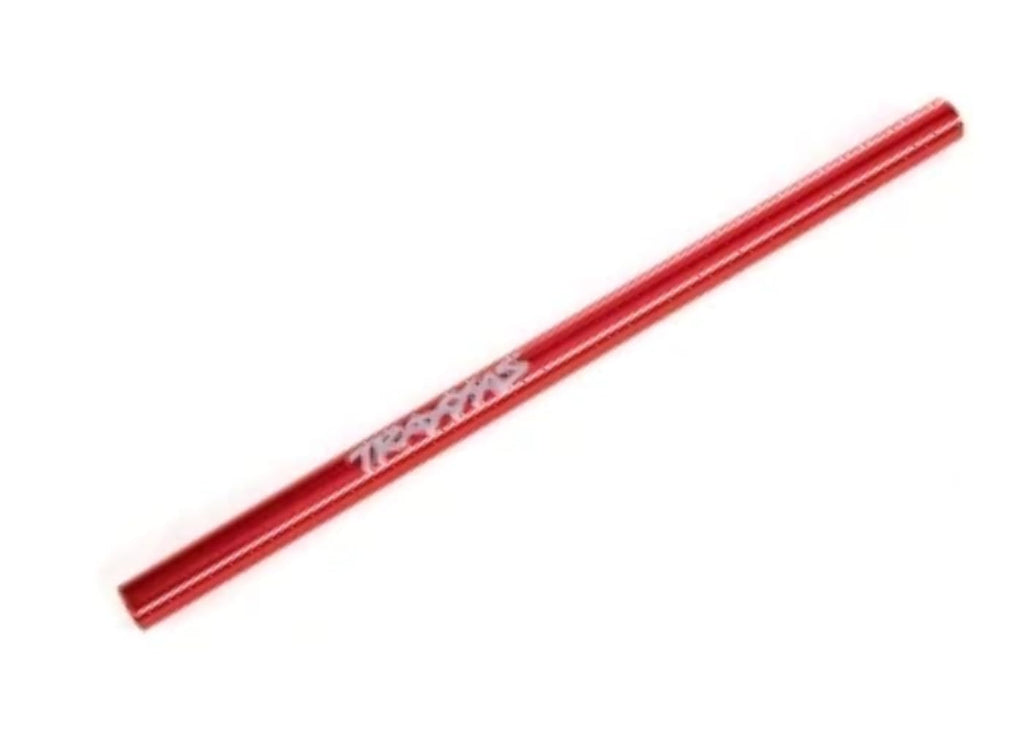 Traxxas 6755R Driveshaft, Center, 6061-T6 Aluminum (Red-Anodized)
