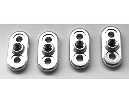 Hot Racing FVE311M08 Aluminum Silver Sway Bar Mount Losi 5ive