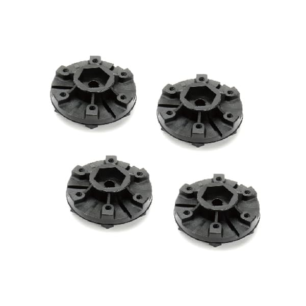 Jetko Tires 7303B1 1/10 SC Wheel Adapters 12mm, 0" Offset, Narrow for Traxxas