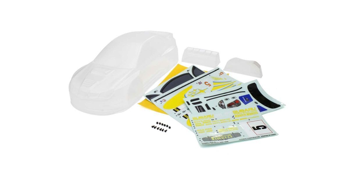 Kyosho FAB609 Subaru Impreza WRC 2006 Non-Decoration Body Set
