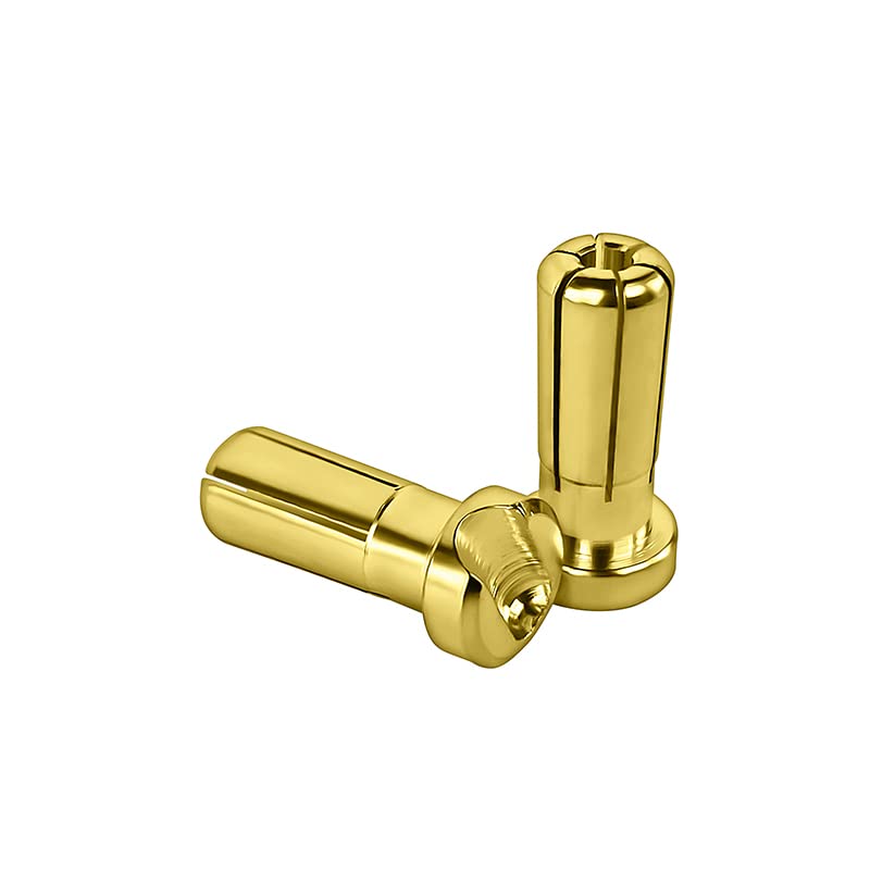 1UP Racing 190402 LowPro Bullet Plugs - 5mm - Pair