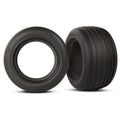 Traxxas 5563 Front Tires 2.8 Ribbed with Foam: Nitro Rustler 2wd