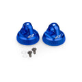 J Concepts 27011 Fin, 13mm Shock Cap, Blue, Fits Team Associated 13mm