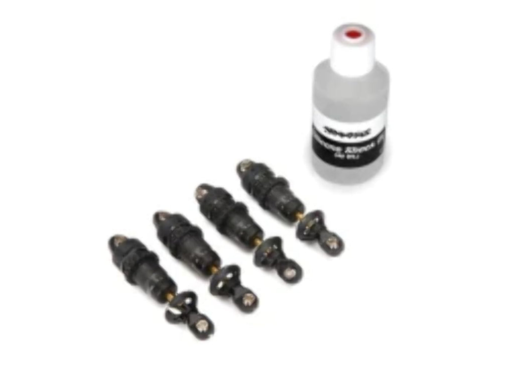 Traxxas 7061X GTR Shocks (4) Hard-Anodized 1/16 E-Revo