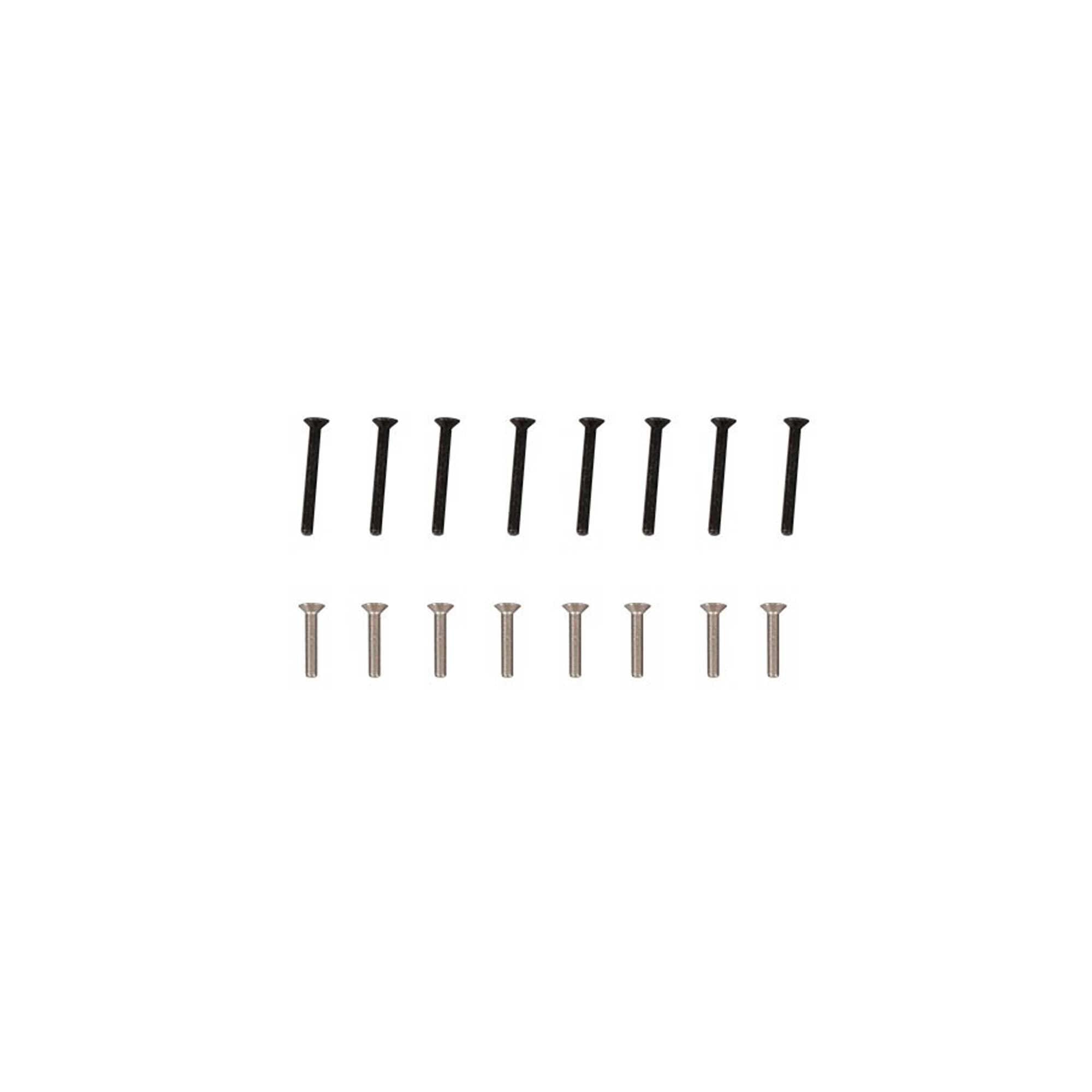 FMS TB115 Screw set: F7F Silver