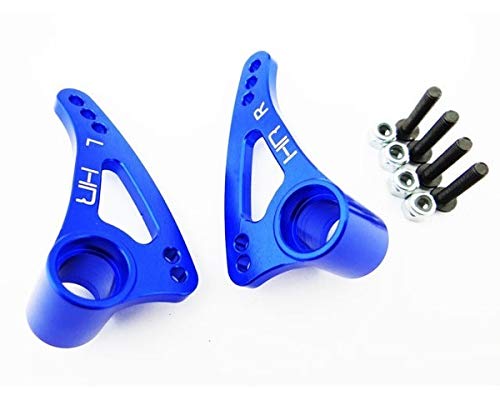Hot Racing RVO27SMF06 Aluminum Front Multi-mount Long Travel Rocker Arms (Blue)