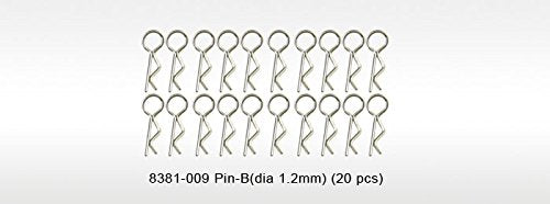 DHK Hobby 8381-009 Body Pins (1.2mm) (16)