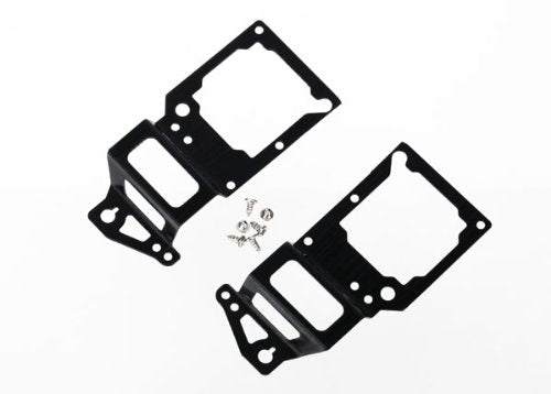 Traxxas 6333 Black Aluminum Inner Main Frame Side Plate(2) +Screws: DR-1 Heli