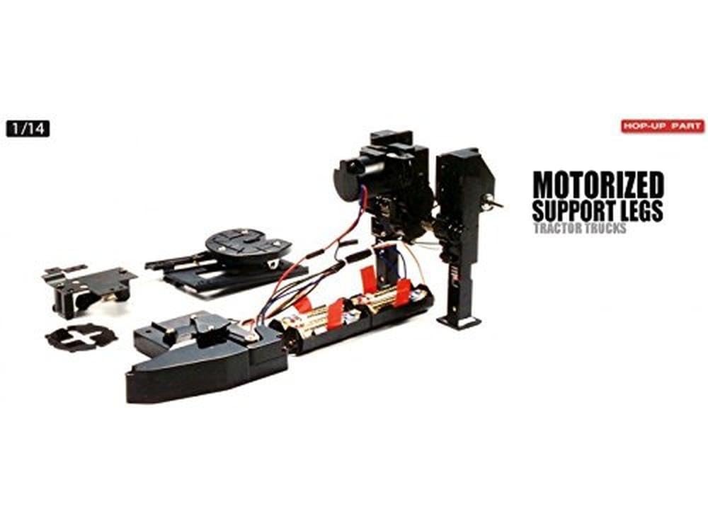 Tamiya 56505 Motorized Support Legs: 1/14 Semi