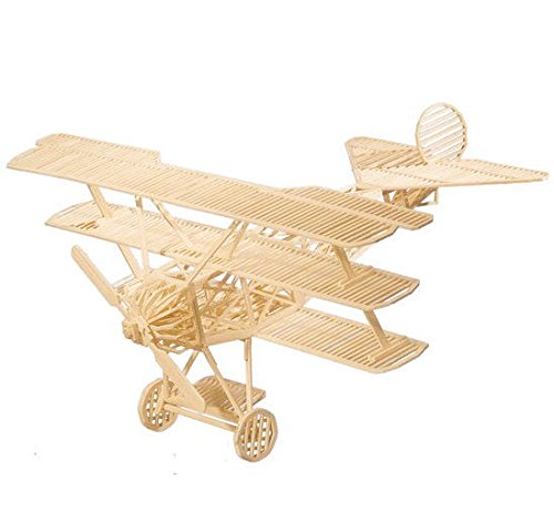 Matchitecture 6610 Fokker Dr I Triplane (1,050 pcs) Wooden Model Kit